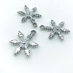 Подвеска Снежинка D=20mm #5390