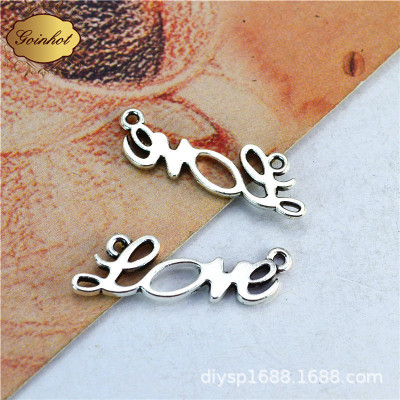 Коннектор Love Серебро, 10шт