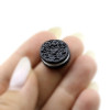 Кабошон печенька OREO черная