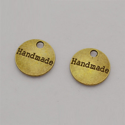 Подвеска кргулая Hand Made 14мм, 10 штук