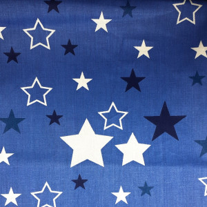Ткань для пэчворка 40х60см Звёзды МИКС #11975